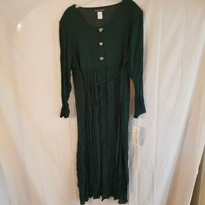 Vintage Green Maternity dress